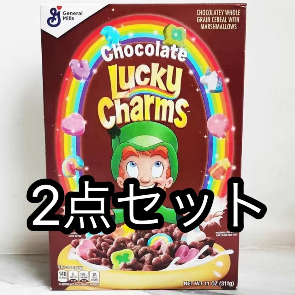 Lucky Charmsラッキーチャーム スモア 海外お菓子 アメリカ トリックス シリアル - メルカリ