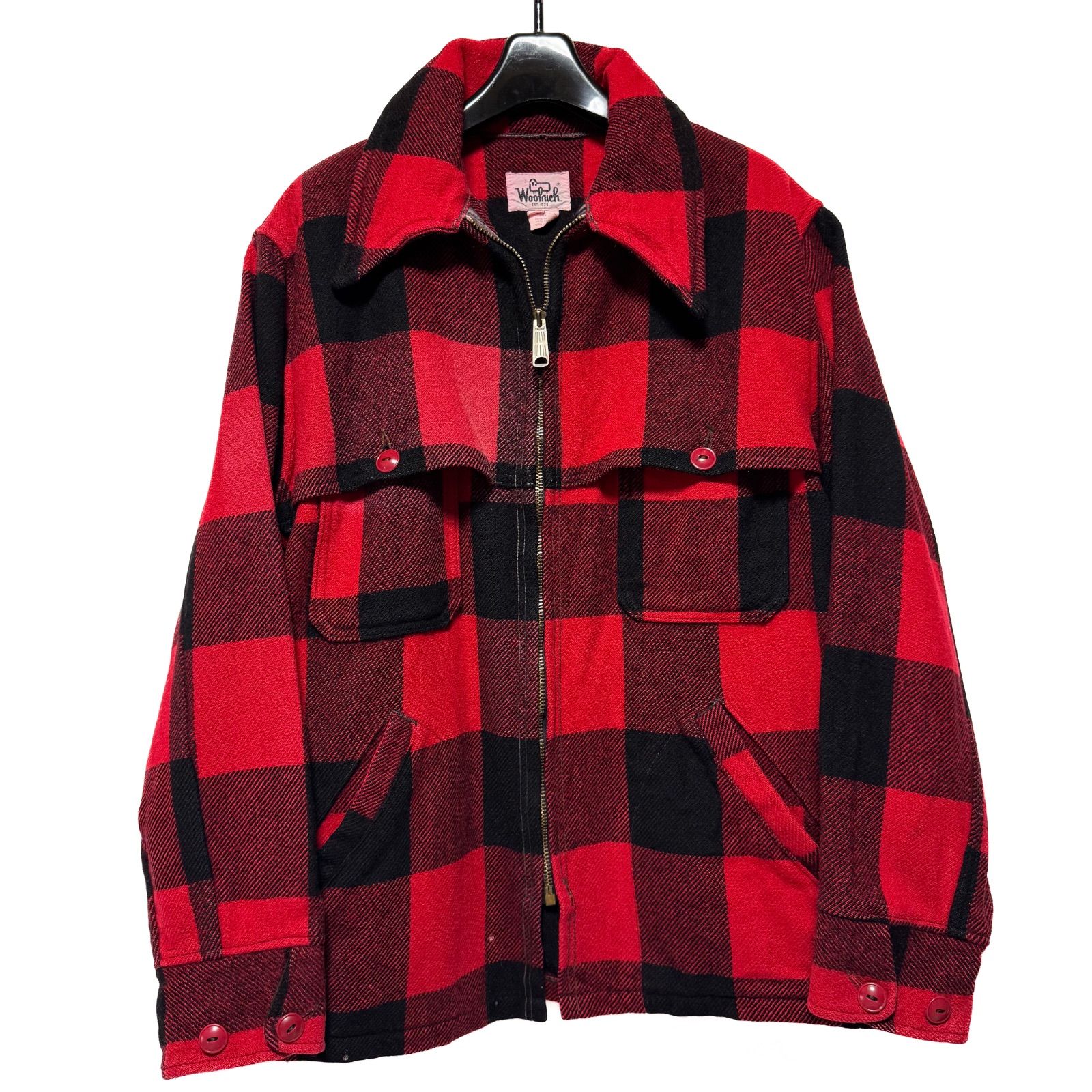 トレンド【woolrich ウールリッチ】70's 白タグ/VINTAGE マッキーノ