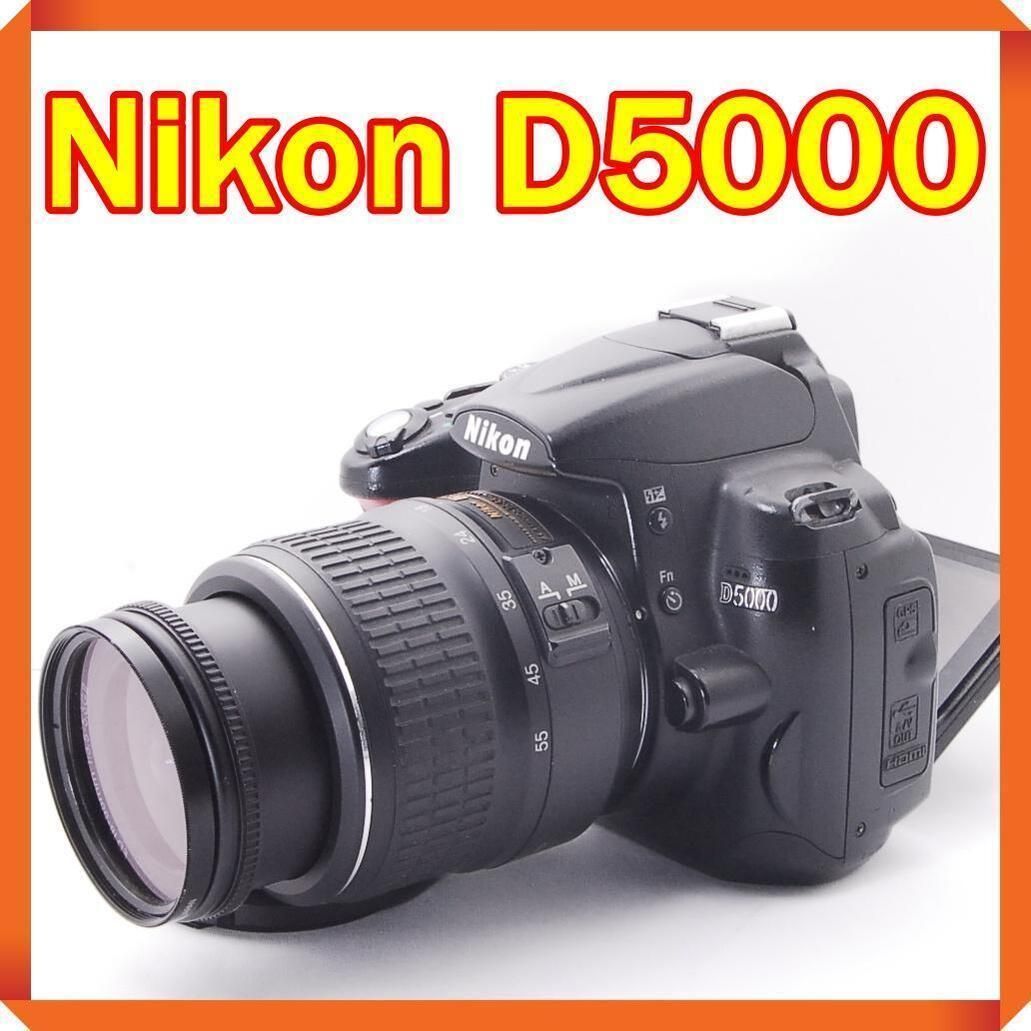 ✨ Nikon D5000 ニコン 一眼レフ カメラ スマホ転送 125k1409 - メルカリ