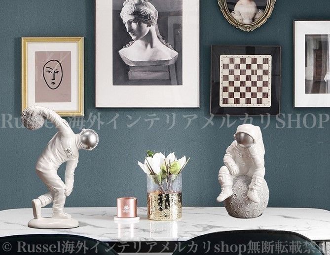 オブジェ オファー 宇宙飛行士 オーナメント アート おしゃれ かわいい