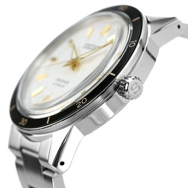 【新品】セイコー SEIKO 腕時計 メンズ SARY193 セイコー メカニカル プレザージュ ベーシックライン セミスケルトン Basic line
