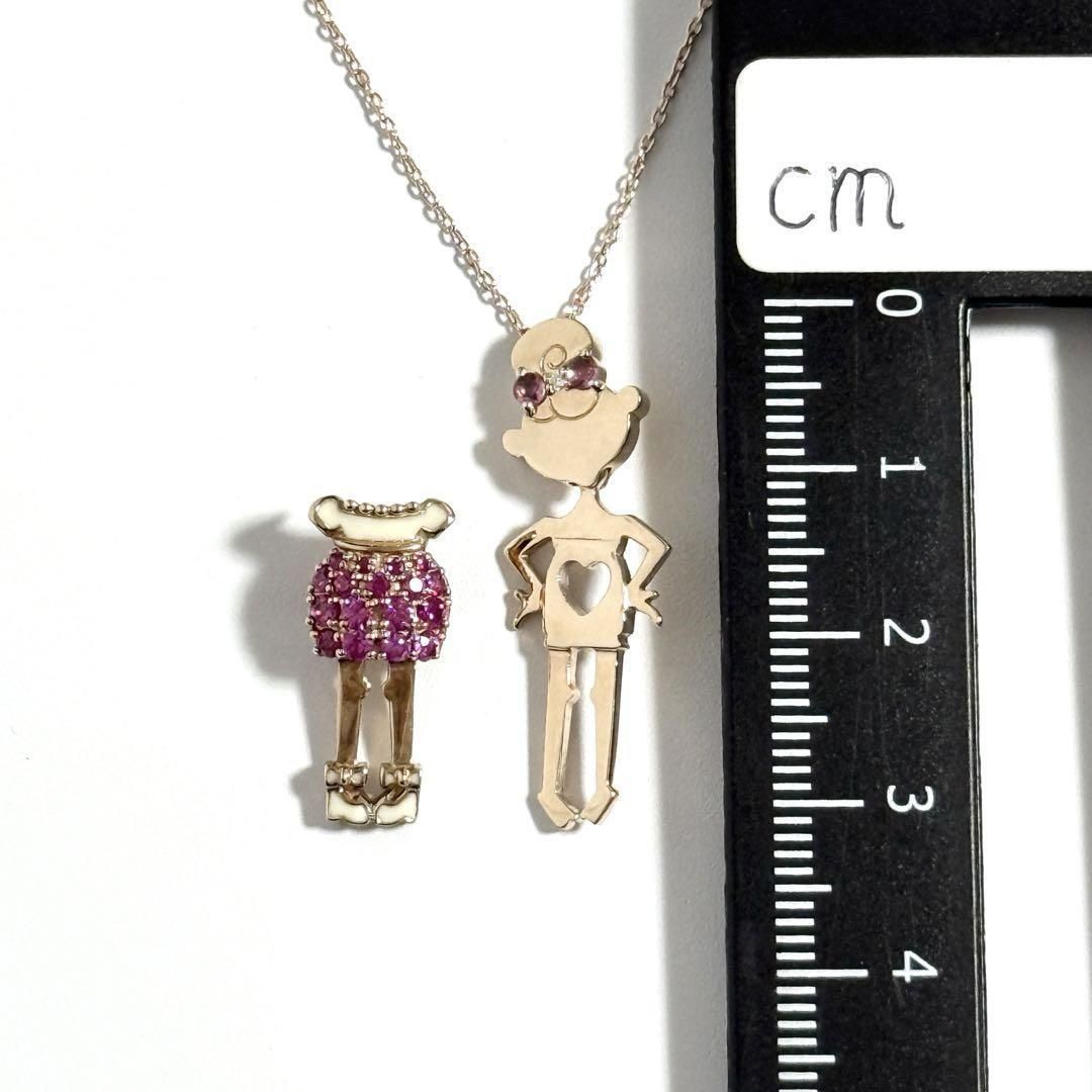 定価約25万】ポンテヴェキオ EME ネックレス ペンダント ピンク