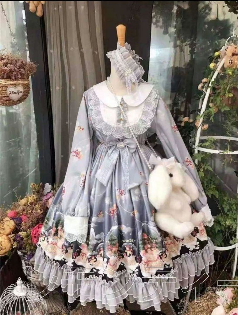 フェアリープリンセスロリータ　ワンピース　ロリータ　スウィート　甘ロリ フェアリープリンセスロリータ ワンピース ロリータ スウィート