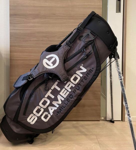 SCOTTY CAMERON ゴルフバッグ ブラック サークルT スコッティキャメロン サークルT キャディバッグ SCOTTY CAMERON