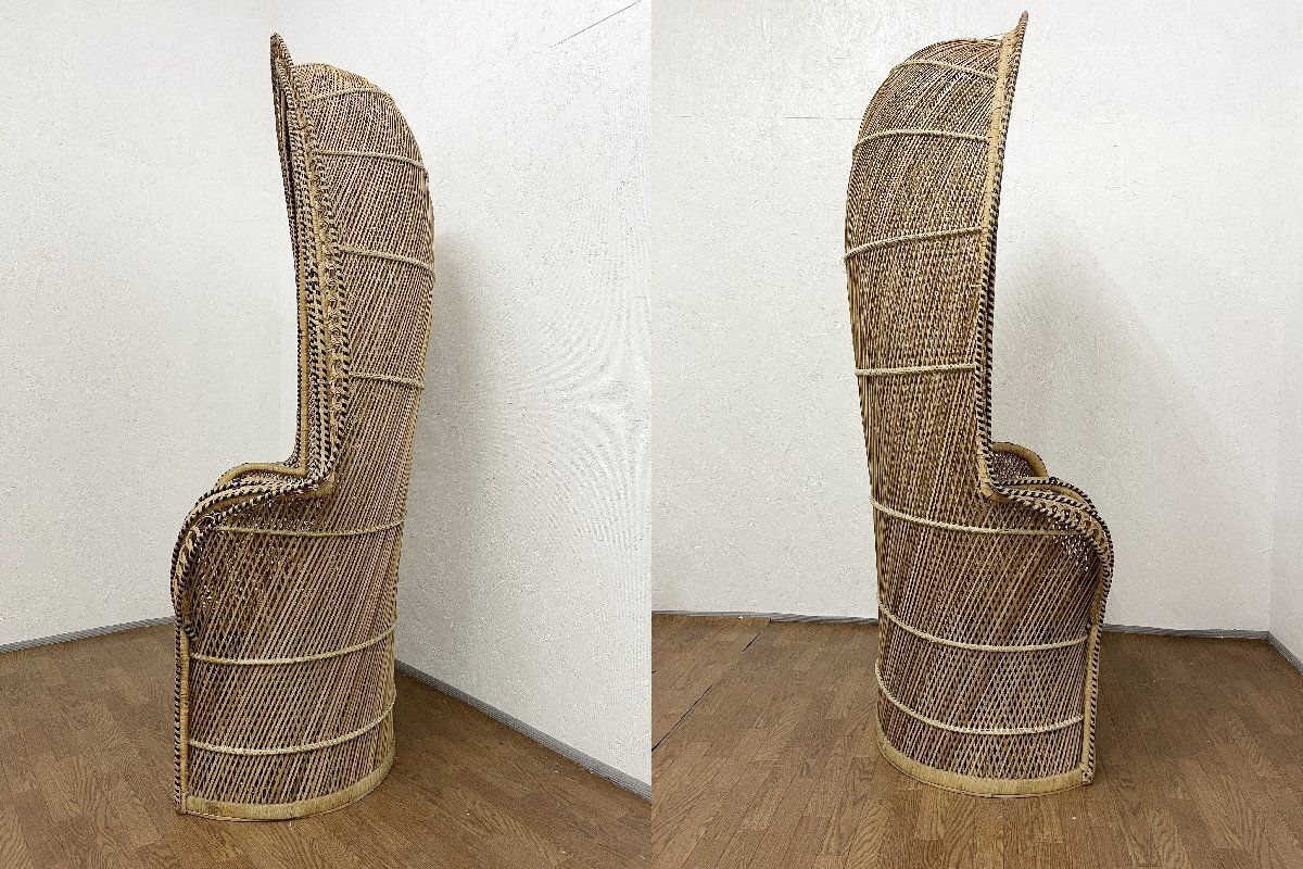 ピーコックチェア［ラタン 家具 椅子 籐家具 アジアン リゾート 南国]