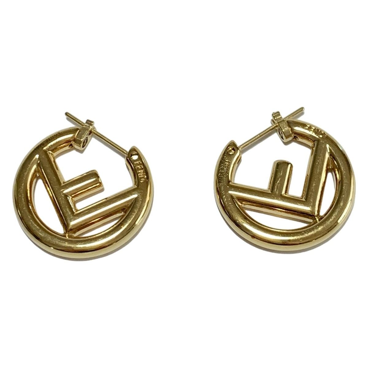 FENDI フェンディ ピアス エフイズフェンディ ゴールド F