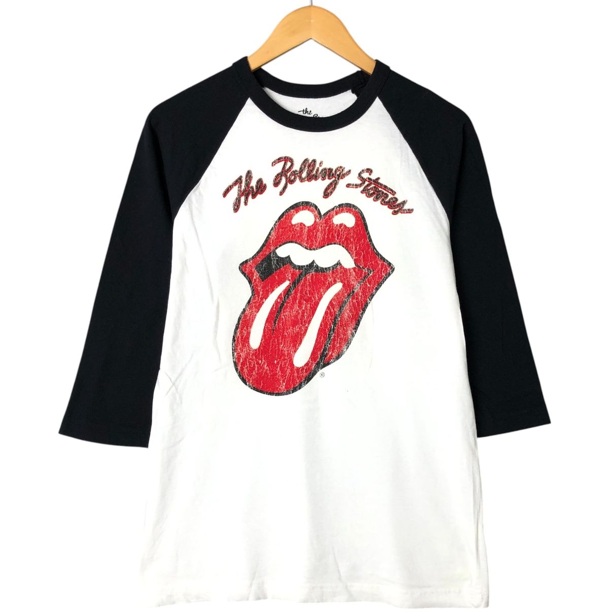古着 THE ROLLING STONES ザローリングストーンズ 七分袖 ラグラン 
