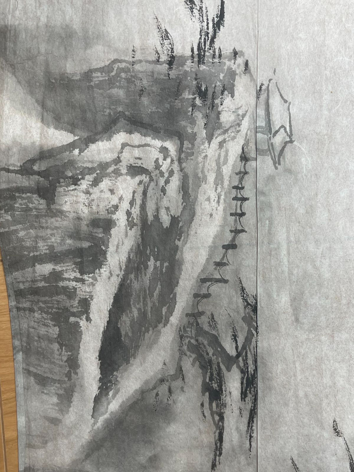 中国当代画家 黃山橫雲