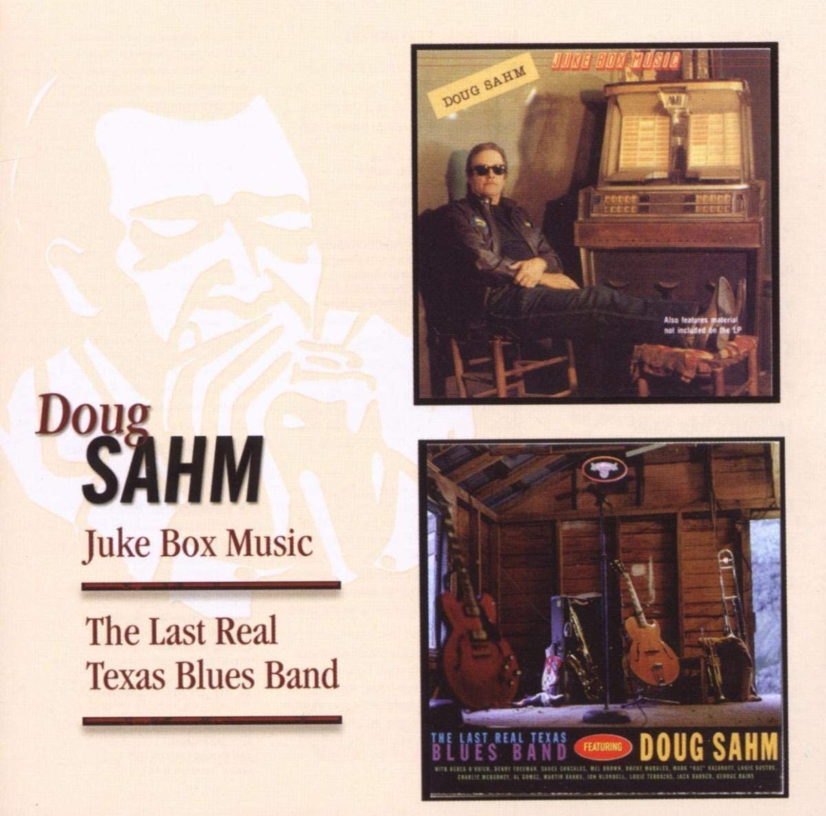 輸入2discs CD Doug Sahm Juke Box Music/the Last Real Texas