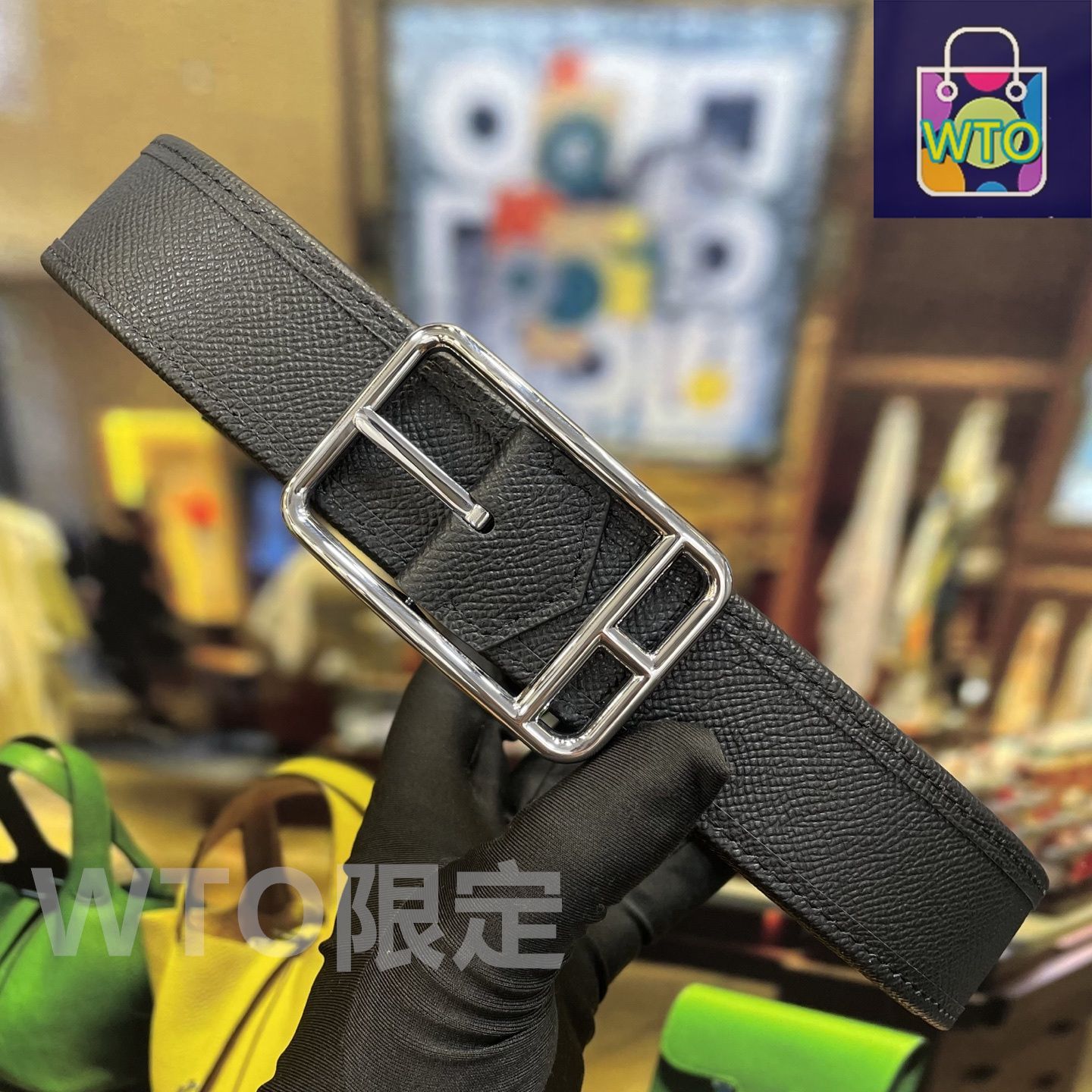 DIESEL オーバルD クリスタル バックル B-1DR レザー ベルト85 d バックル