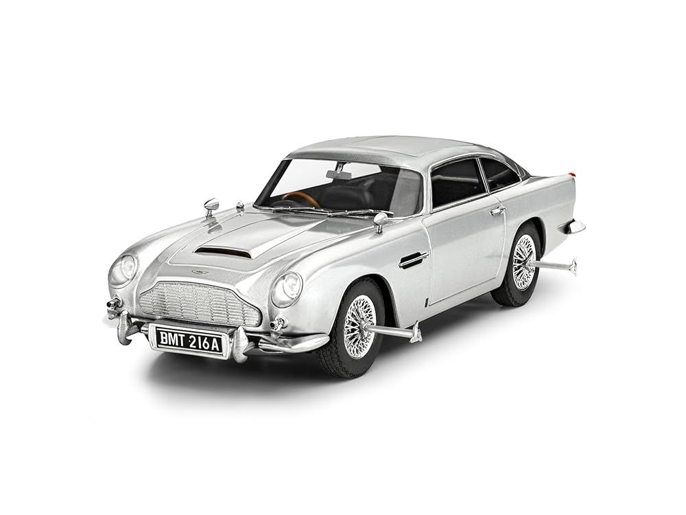 モデルカー組み立てキット シルバー