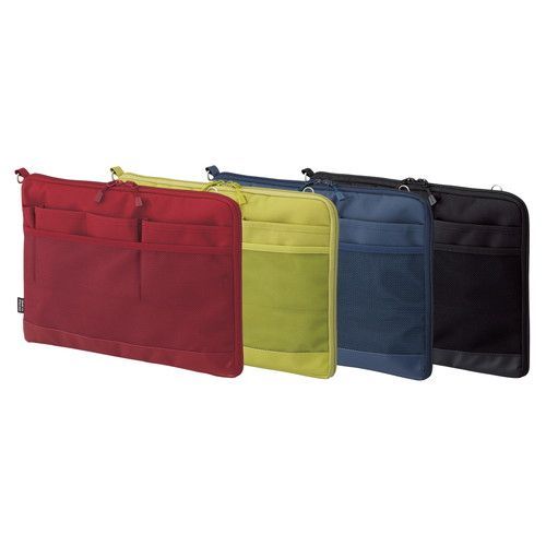 (まとめ) リヒトラブ SMART FITACTACT バッグインバッグ (タテ型) A5 レッド A-7682-3 1個 〔×10セット〕 まとめ） リヒトラブ SMART FITACTACT スタンドペンケース ネイビー A