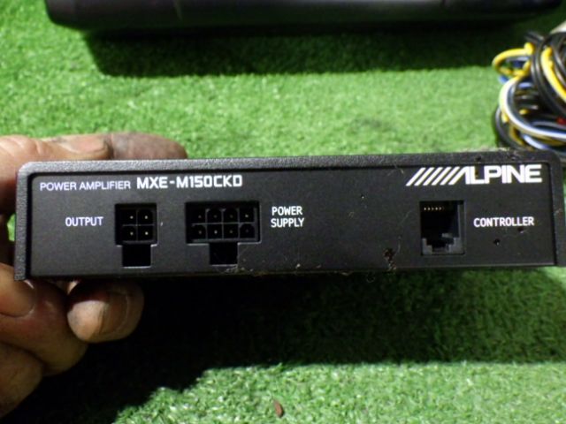 S224-6 アルパイン SWE-1200+MXE-M150CKD パワードサブウーハー
