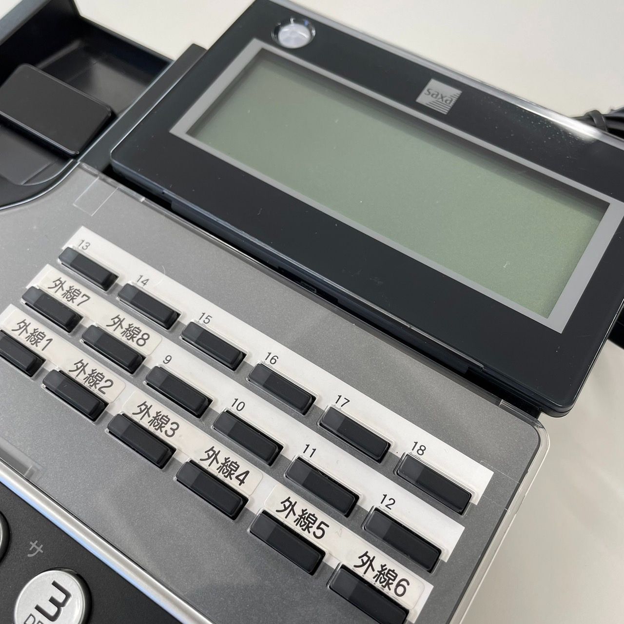J0001 ビジネスホン サクサ TD810(K) 中古 ブラック 業務用 J0001 ビジネスホン サクサ TD810(K) 中古 ブラック 業務用