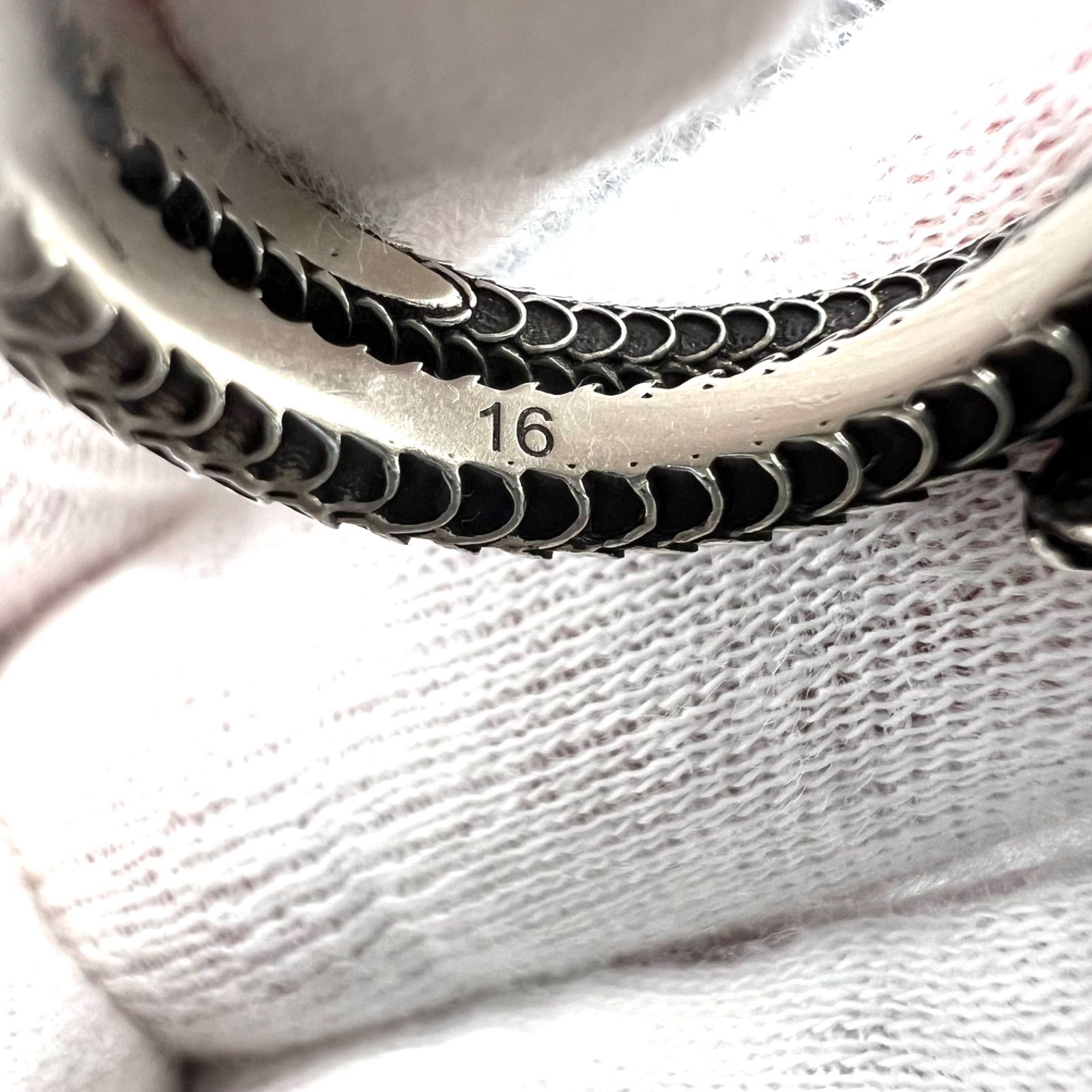 ✴︎美品✴︎ GUCCI グッチ スネークリング 蛇 16号 リング 指輪 925