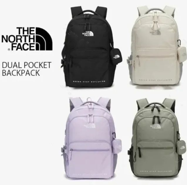 全 ザ ノース フェイス THE NORTH FACE DUAL POCKET BACKPACK リュック 4色 BLACK