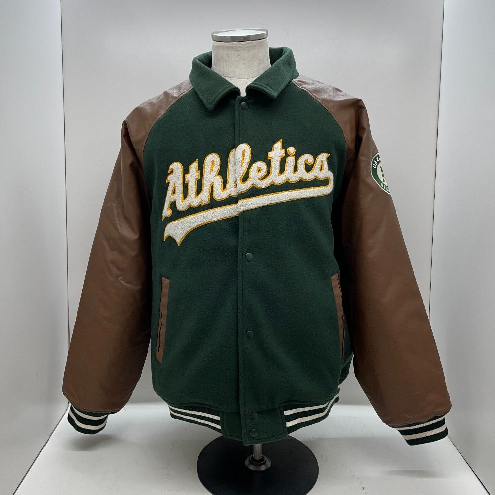 06w6114 Perushu MLB ペルーシュ スタジアム ジャケット Lサイズ PE233048BW   アウター  【中古品】