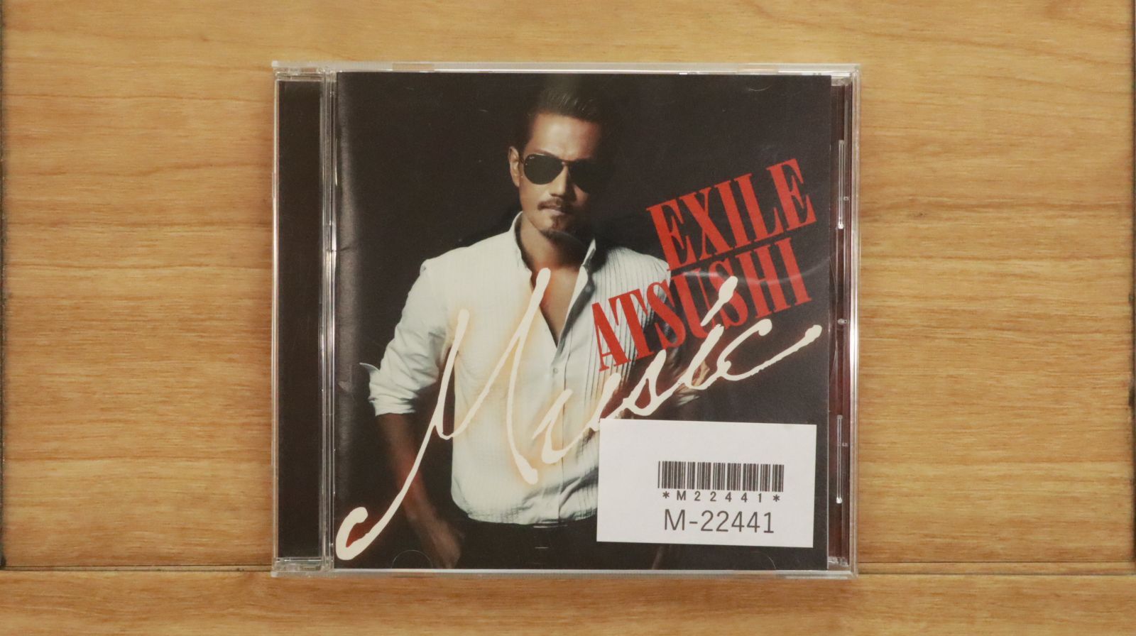 エイス A.C.E  サイン入りCD 国内盤CD☆エグザイル・アツシ/EXILE ATSUSHI□ Music (通常盤