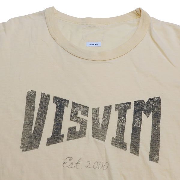 visvim ビズビム 24SS HERITAGE TEE S/S 0124105010028 ヴィズヴィム
