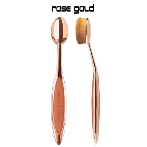 アーティス メイクアップブラシ エリート オーバル6 ローズゴールド