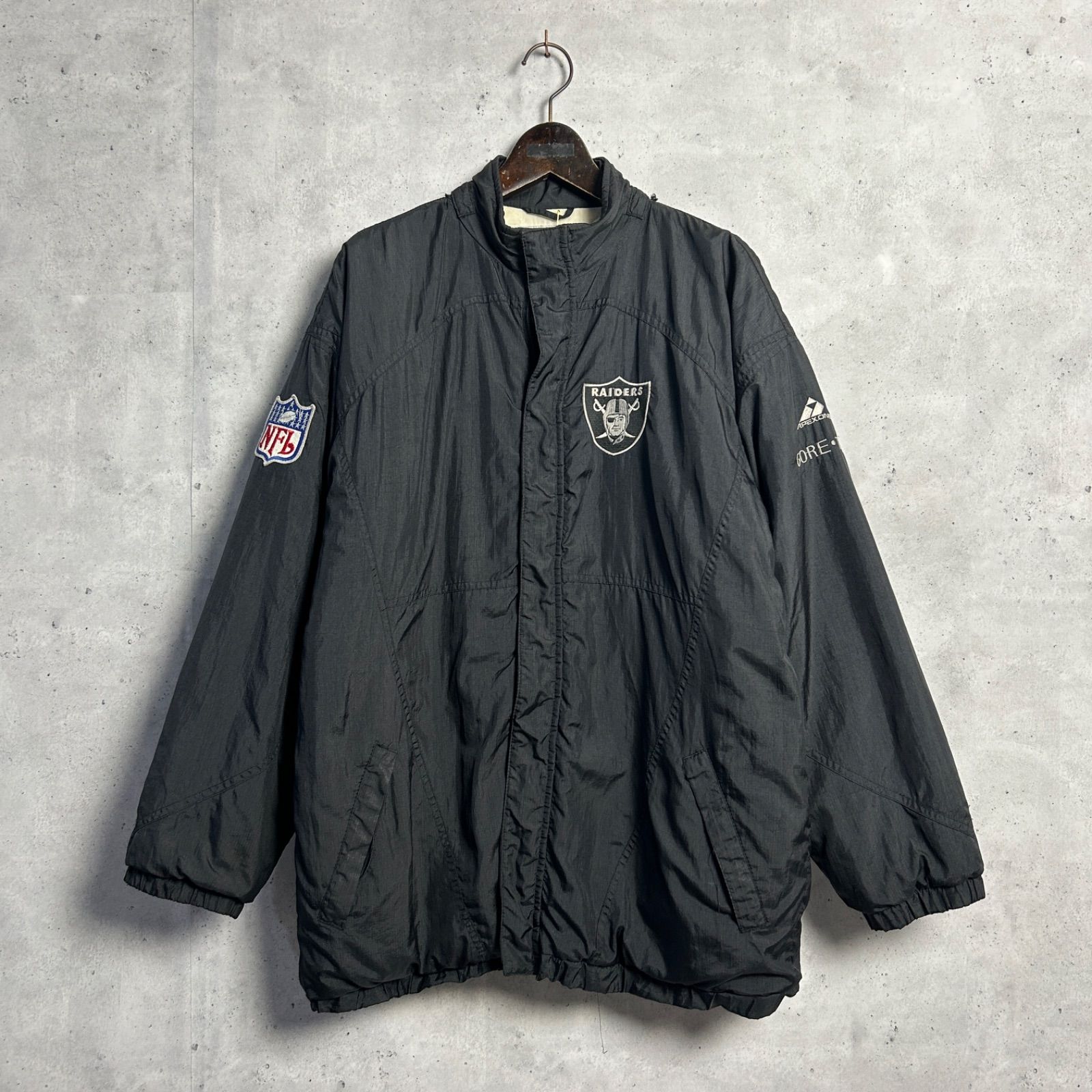 【ヴィンテージ品】A’gem NFL RAIDERS ナイロンジャケット NFL【RAIDERS / レイダース】ナイロンジャケット | 古着屋KAKAVAKA