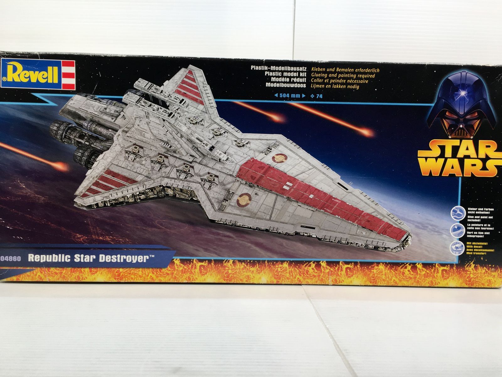 未組立 Revell スターウォーズ REPUBLIC STAR DESTROYER 現状品