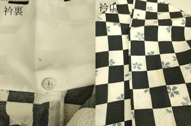 平和屋着物▽上質な小紋　単衣　市松舞桜　正絹　逸品　DAAQ3563az 平和屋着物▽上質な小紋 単衣 市松舞桜 正絹 逸品 DAAQ3563az - メルカリ