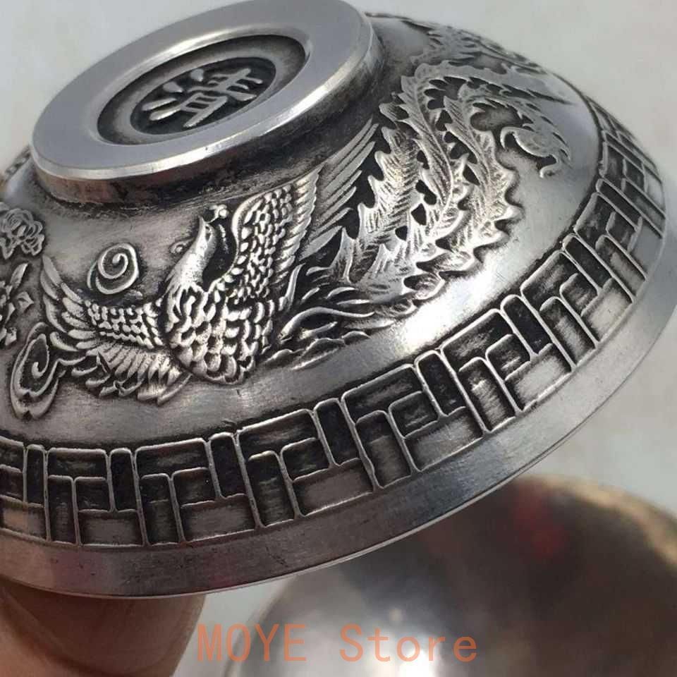 銅器 銅碗 茶碗 龍鳳皿 茶道具 装飾品 工芸品 置物 銅器 銅碗 茶碗