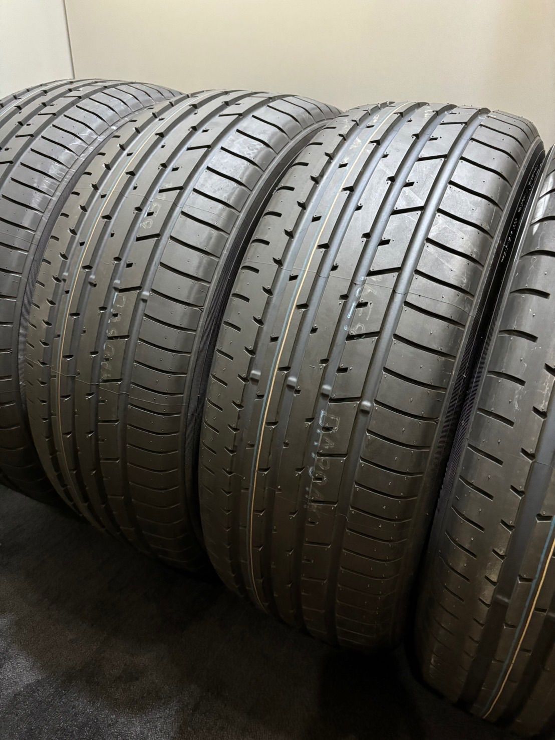 ☆新車外し 225/55R19 TOYO/PROXES R46A 23年製 夏タイヤ サマータイヤ 