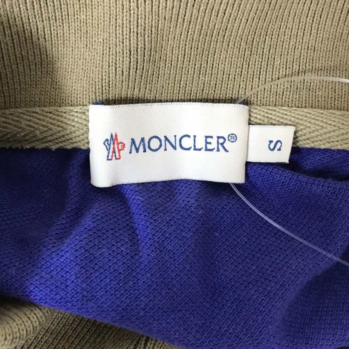 ■ 美品 ■ MONCLER ネイビー ポロシャツ S MONCLER モンクレール レディース ポロシャツ ネイビー Sサイズ
