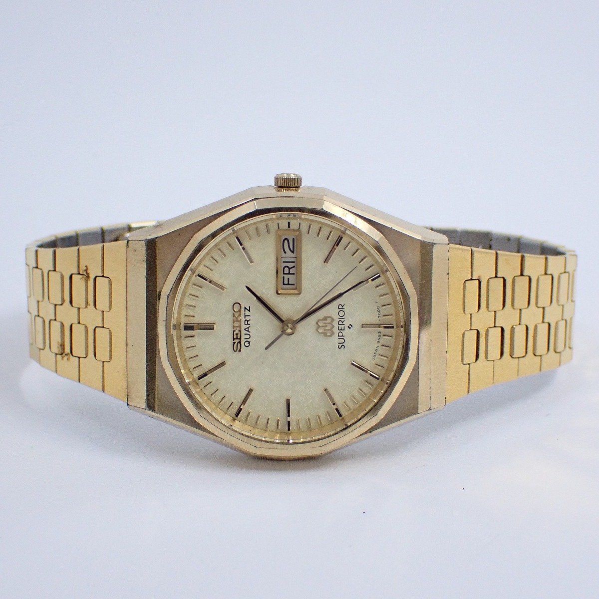 ✨SEIKO✨スーペリア✨デイデイト✨クオーツ✨腕時計✨ SEIKO セイコー スーペリア ツインクォーツ 1979年製 メンズ