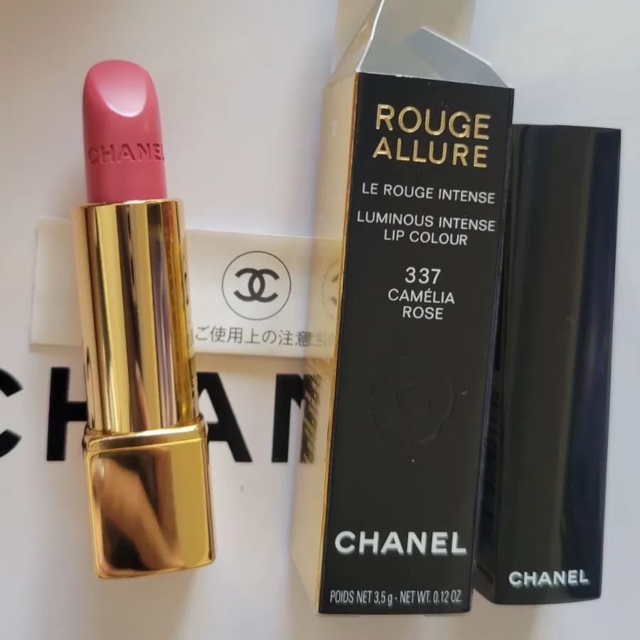 CHANEL☆リップスティック ルージュ アリュール 337 カメリア ローズ