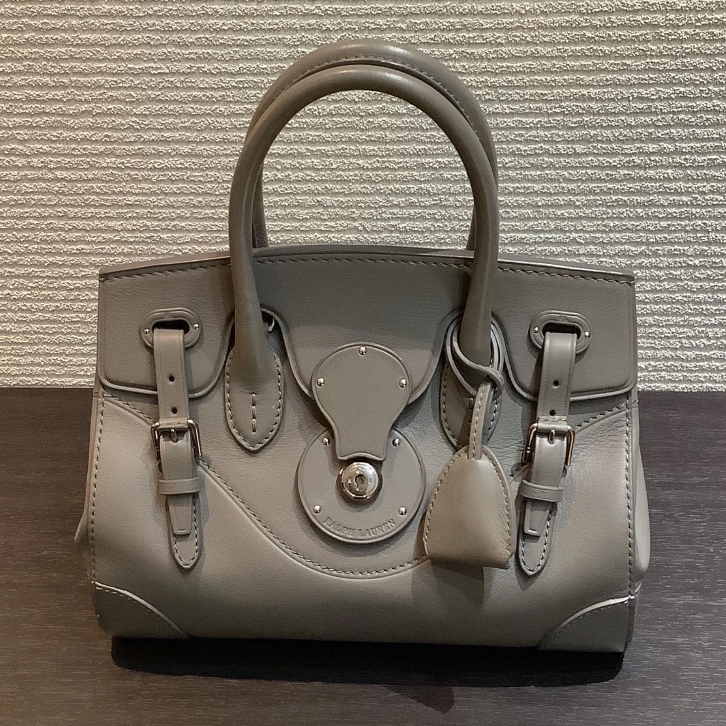 美品 RALPH LAUREN ラルフローレン リッキー レザー
