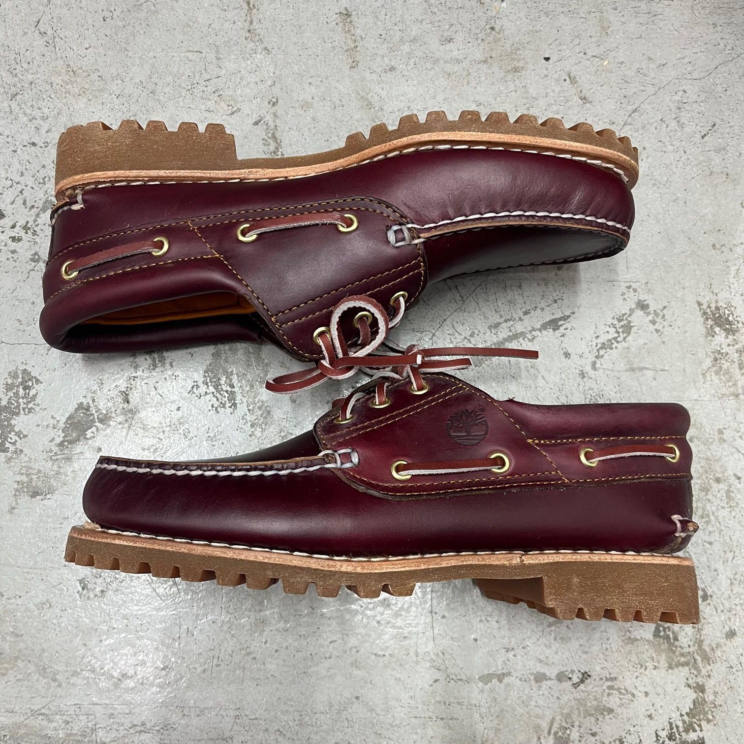 新品 Timberland 3 Eye Classic Lug - Burgundy 050009 スリーアイ 