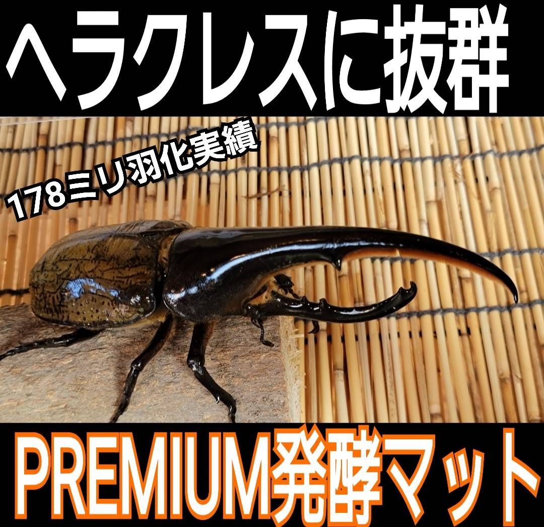 進化した！プレミアム3次発酵カブトムシマット60L☆アミノ酸栄養