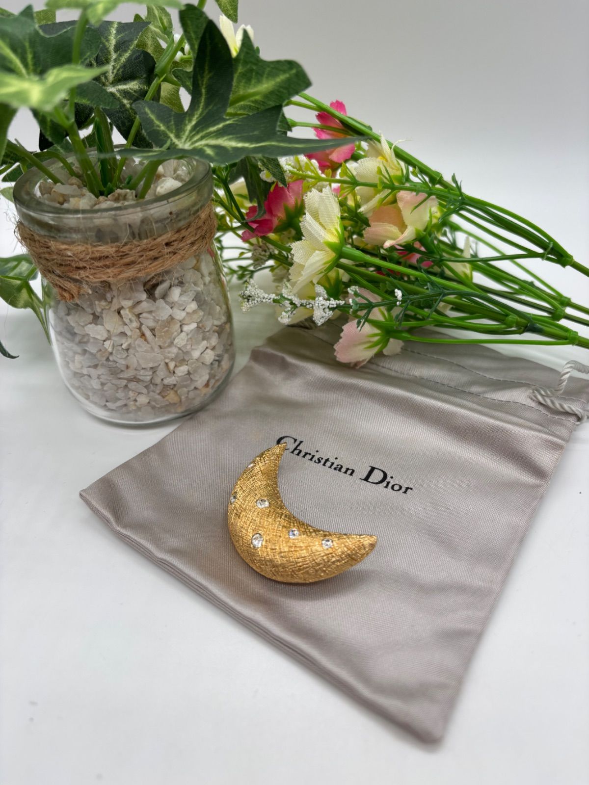 美品】 ChristianDior ディオール ヴィンテージ ムーン ライン