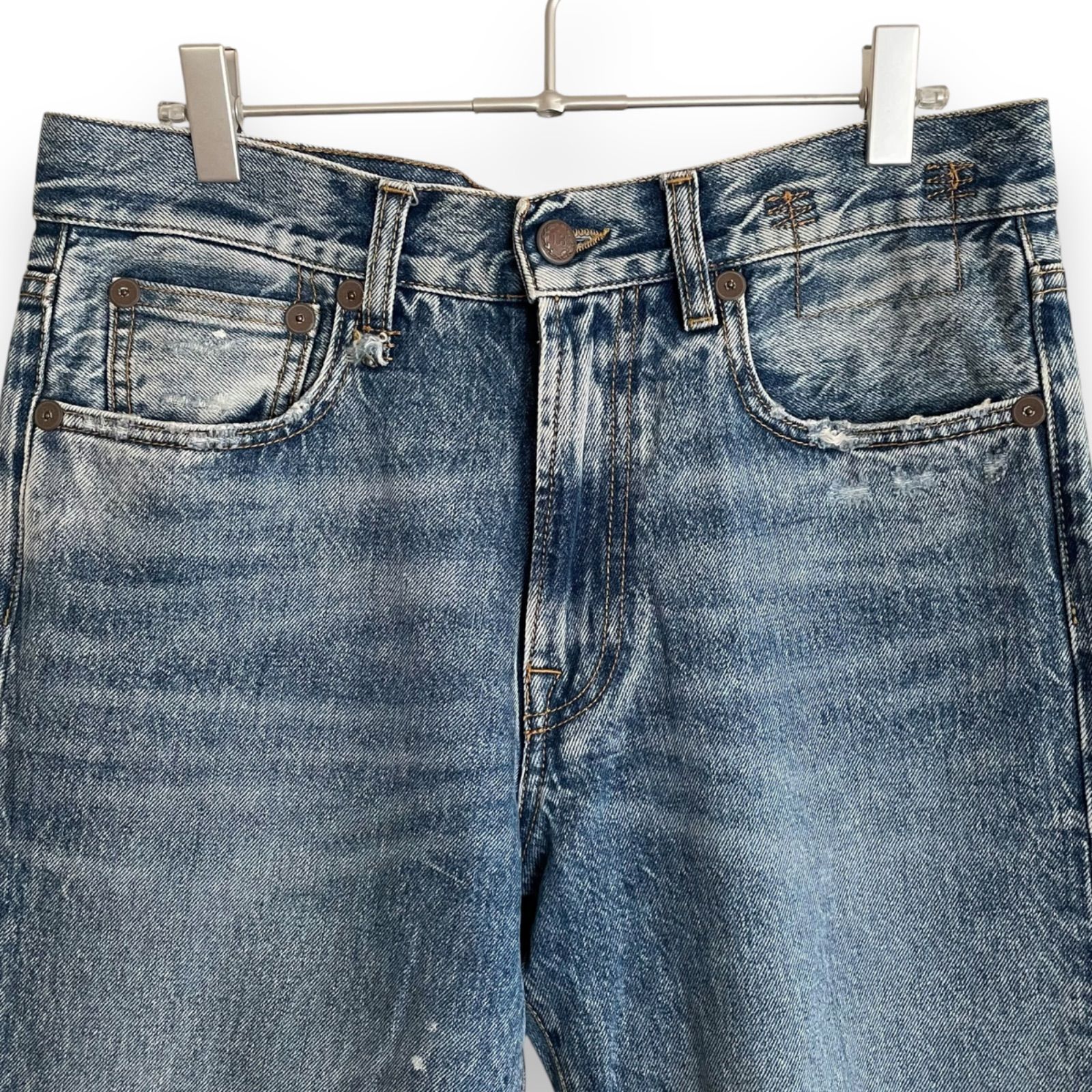 R13アールサーティーンライトブルーデニムジャケット 13.5oz DENIM TYPE 2nd JACKET（デニムジャケット）｜URBAN
