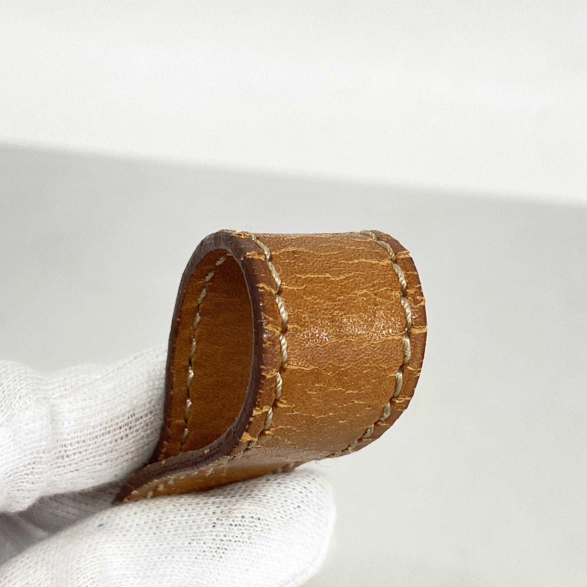 5ic4142】セリーヌ ショルダーバッグ マカダム PVC ベージュ ブラウン  