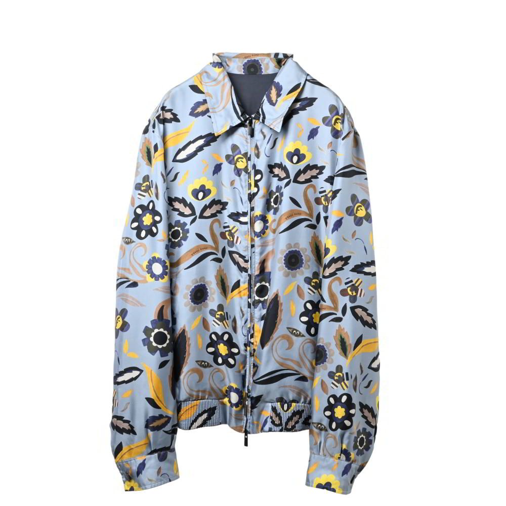 FENDI FW0848 08P シルク リバーシブル ブルゾン - メルカリ