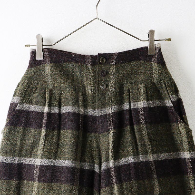 石見銀山 群言堂 根々グンゲンドウ ネネ コットンウール 裾タック入