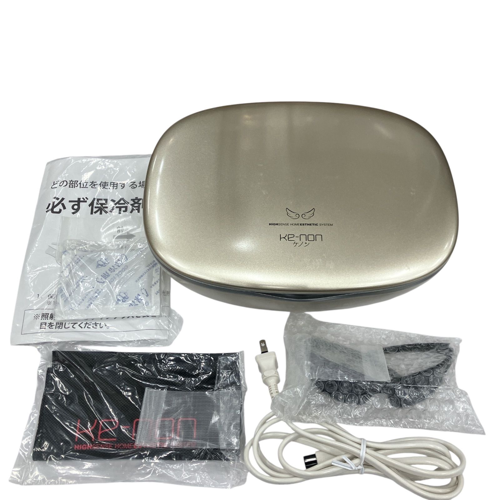 エムテック KE-NON 脱毛器 マットブラック エムテック ケノン KE-NON 光美容器 USPL式