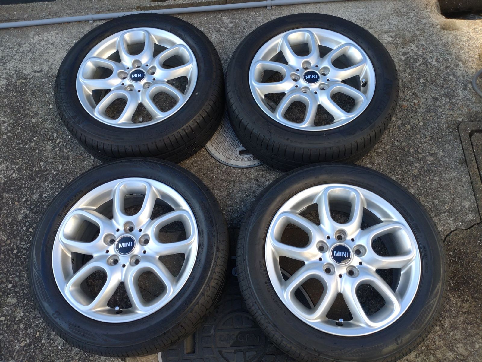 BBS RI-A055 18インチ　2本　9.5Jインセット50 PCD120 BBS RI-A055 18インチ 2本 9.5Jインセット50 PCD120 車用ホイール