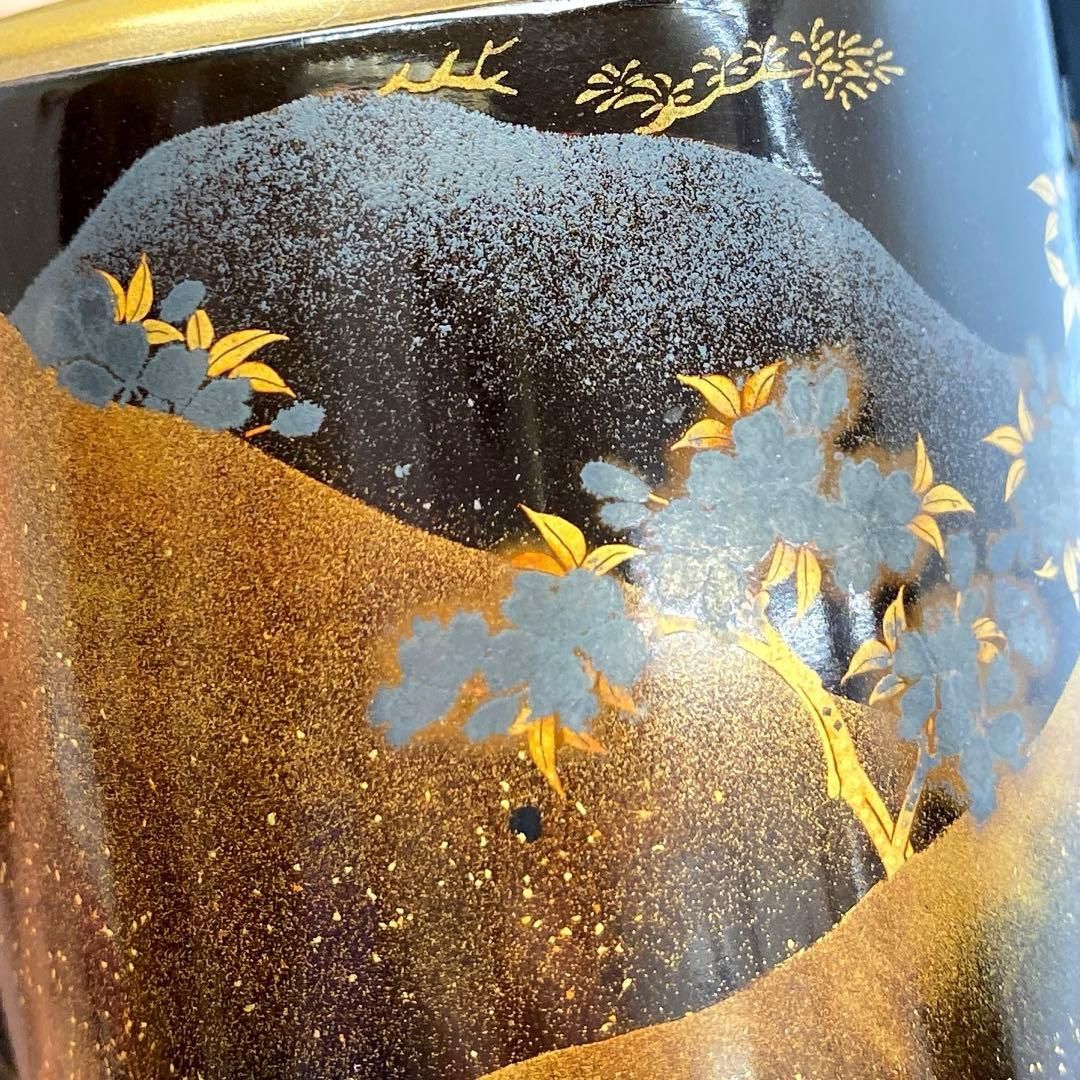 時代 蒔絵 銀火屋香炉 12g 木 東Y6-0418 2Fトサチ