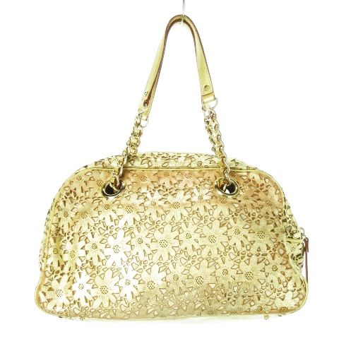 ケイトスペード KATE SPADE ハンドバッグ レザー 革 パンチング