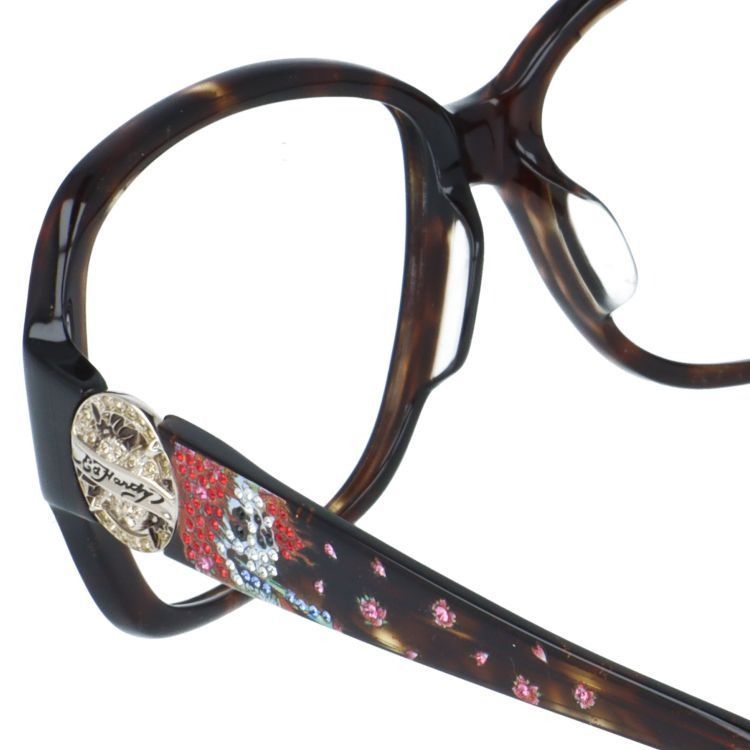 訳あり・フレームのみ エドハーディー Ed Hardy BEAUTIFUL GHOST II TORTOISE 57 フレームのみ アジアンフィット バタフライ ユニセックス メンズ レディース 訳あり・フレームのみ】エドハーディー フレームのみ アジアンフィット