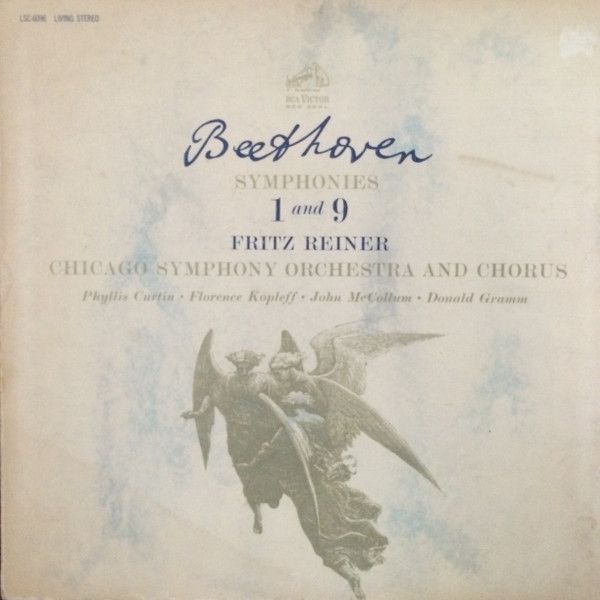 米2LP フリッツ・ライナー, シカゴ交響 ベートーヴェン 交響曲