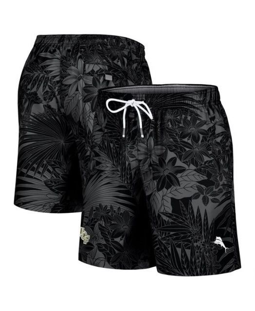 送料無料 トッミーバハマ メンズ ハーフパンツ ショーツ 水着 Men s Black UCF Knights Santiago Palms Board Shorts Black