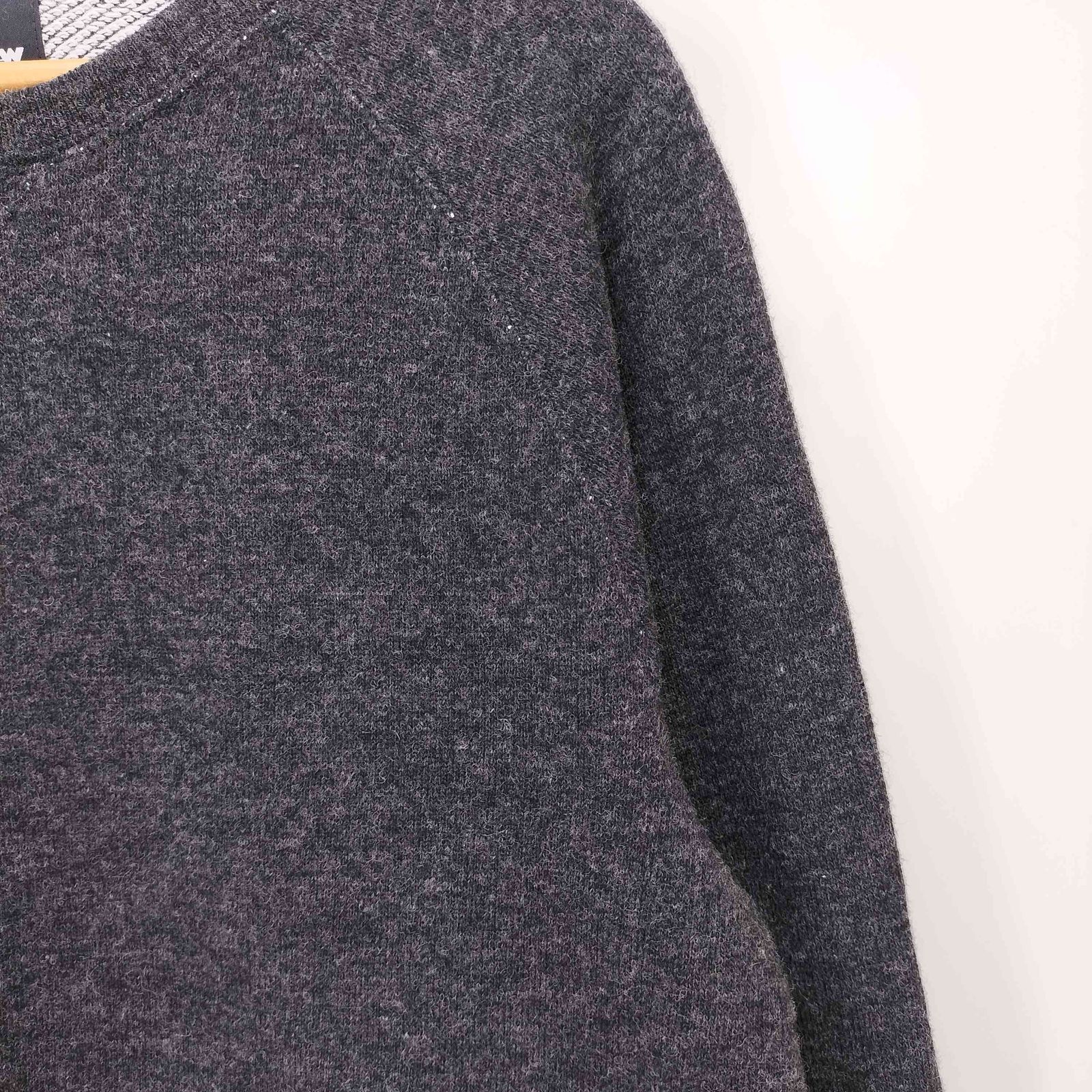 ループウィラー LOOPWHEELER LOWERCASE KNITWEAR ナイロン混 ウール 