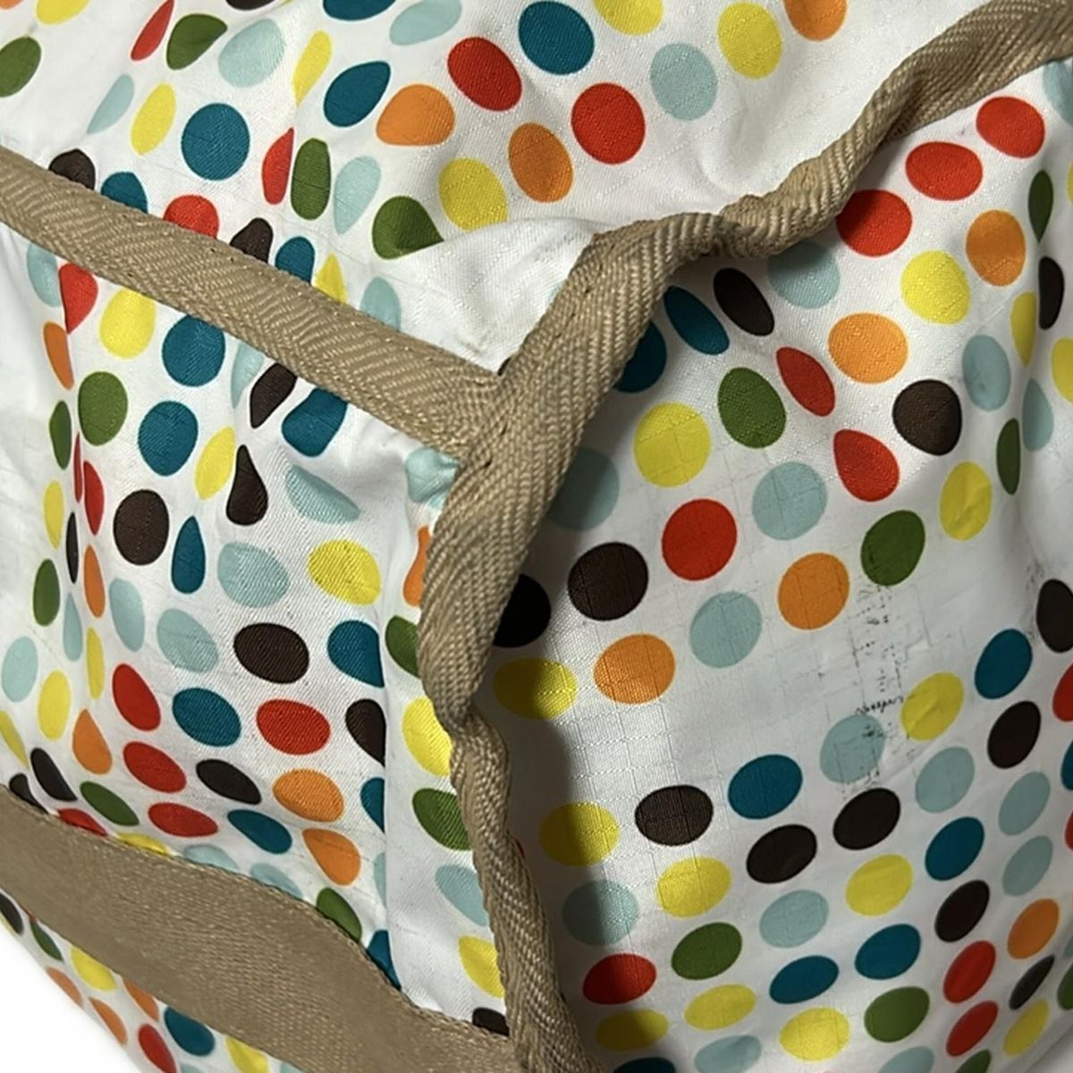 LESPORTSAC(レスポートサック) ボストンバッグ - 白×ベージュ
