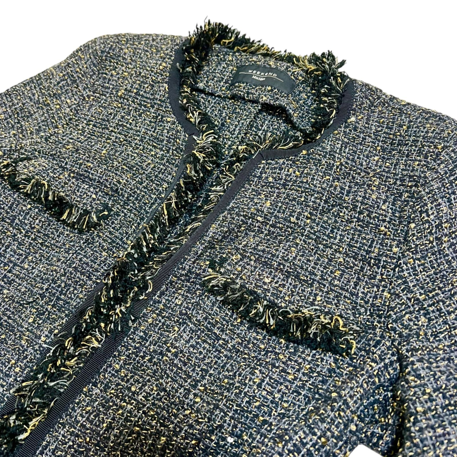 MaxMara Weekend Line マスカット　ツイードジャケット A Weekend with Ashley Park シグネチャーコレクション